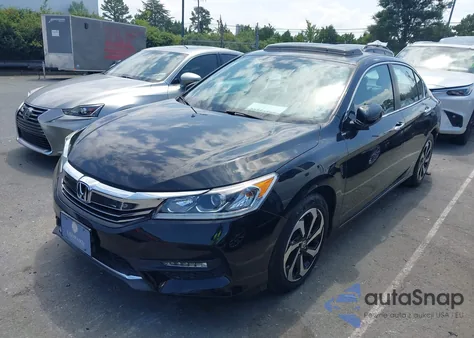 2016 Honda Accord Ex-L from USA, damaged, VIN 1HGCR2F96GA032221